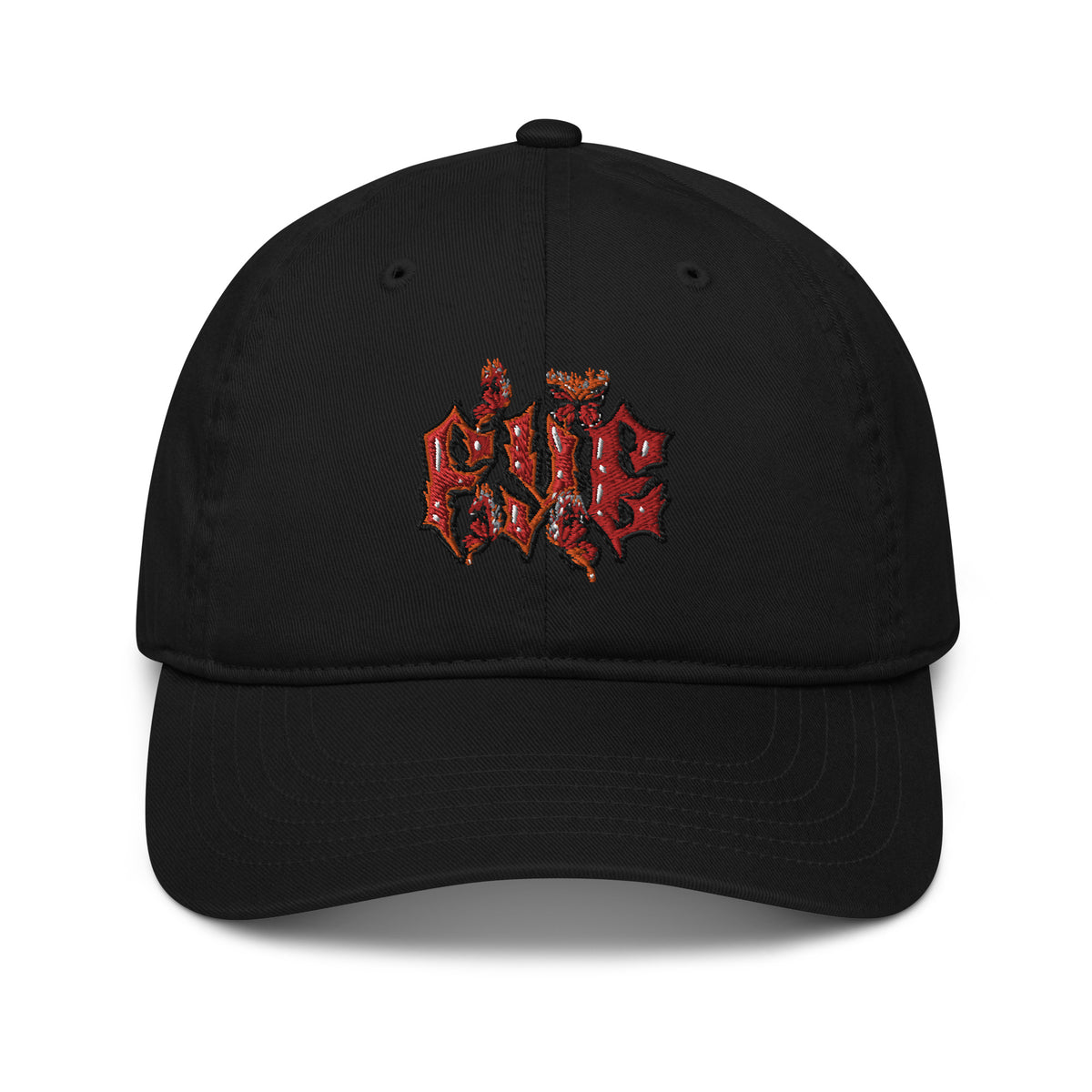 Fye Red Organic Baseball Cap