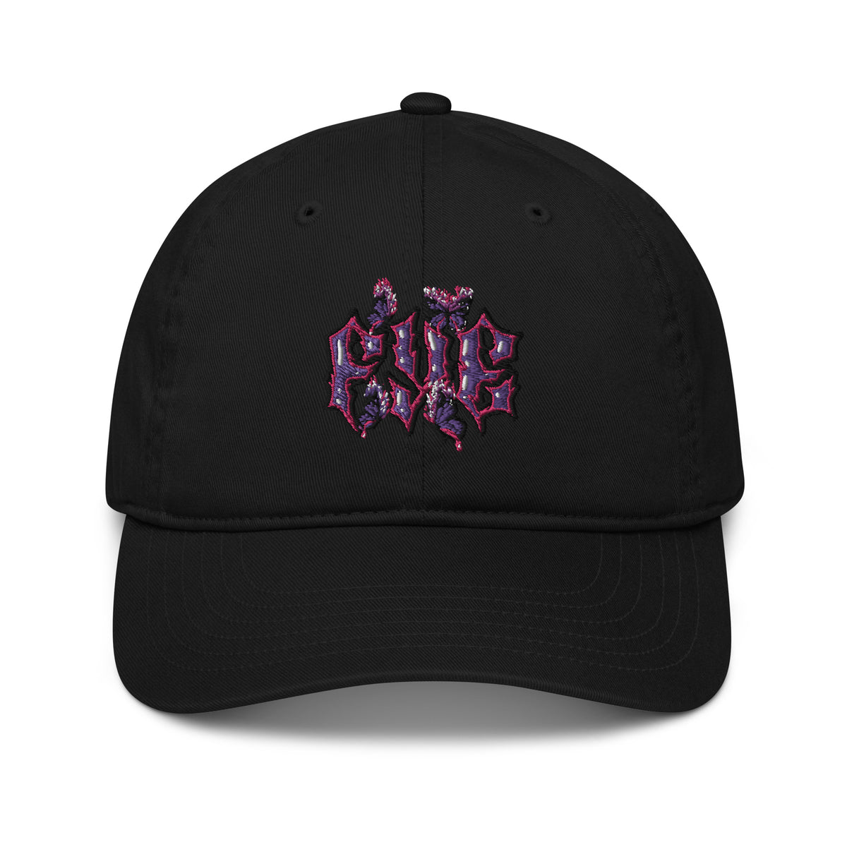 Fye Purple Organic Baseball Cap