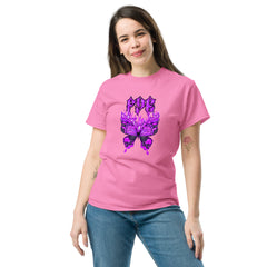 Fye Purple Butterfly Unisex T-Shirt