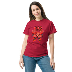 Fye Red Butterfly Unisex T-Shirt