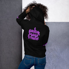 Fye Purple Butterfly Unisex Hoodie