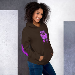 Fye Purple Butterfly Unisex Hoodie