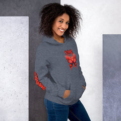 Fye Red Butterfly Unisex Hoodie