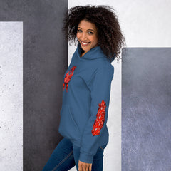 Fye Red Butterfly Unisex Hoodie