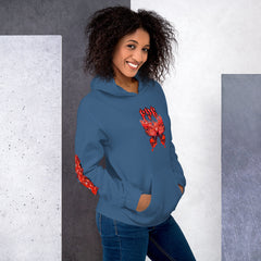 Fye Red Butterfly Unisex Hoodie