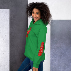 Fye Red Butterfly Unisex Hoodie