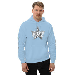 Fye Star Gray Unisex Hoodie