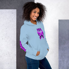 Fye Purple Butterfly Unisex Hoodie