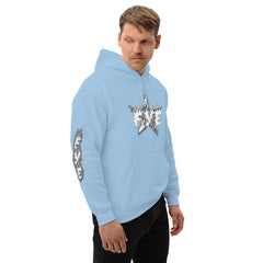 Fye Star Gray Unisex Hoodie