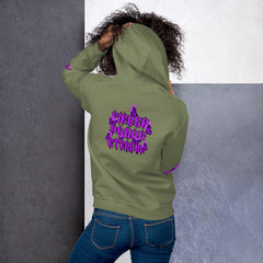 Fye Purple Butterfly Unisex Hoodie