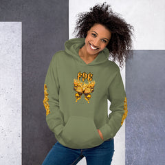 Fye Yellow Butterfly Unisex Hoodie