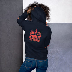 Fye Red Butterfly Unisex Hoodie