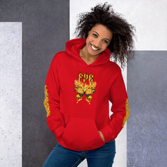 Fye Yellow Butterfly Unisex Hoodie