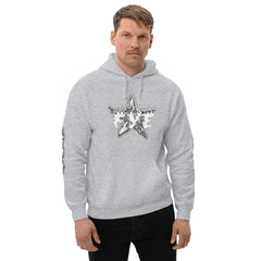 Fye Star Gray Unisex Hoodie