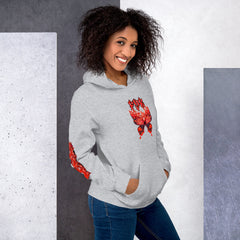 Fye Red Butterfly Unisex Hoodie