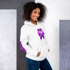 Fye Purple Butterfly Unisex Hoodie