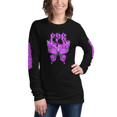 Fye Purple Butterfly Unisex T-Shirt