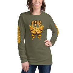 Fye Yellow Butterfly Unisex T-Shirt