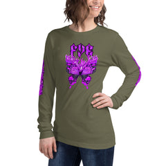 Fye Purple Butterfly Unisex T-Shirt