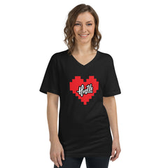 Fye Hustle Heart V-Neck T-Shirt