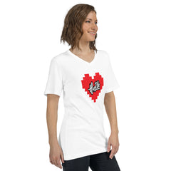 Fye Hustle Heart V-Neck T-Shirt